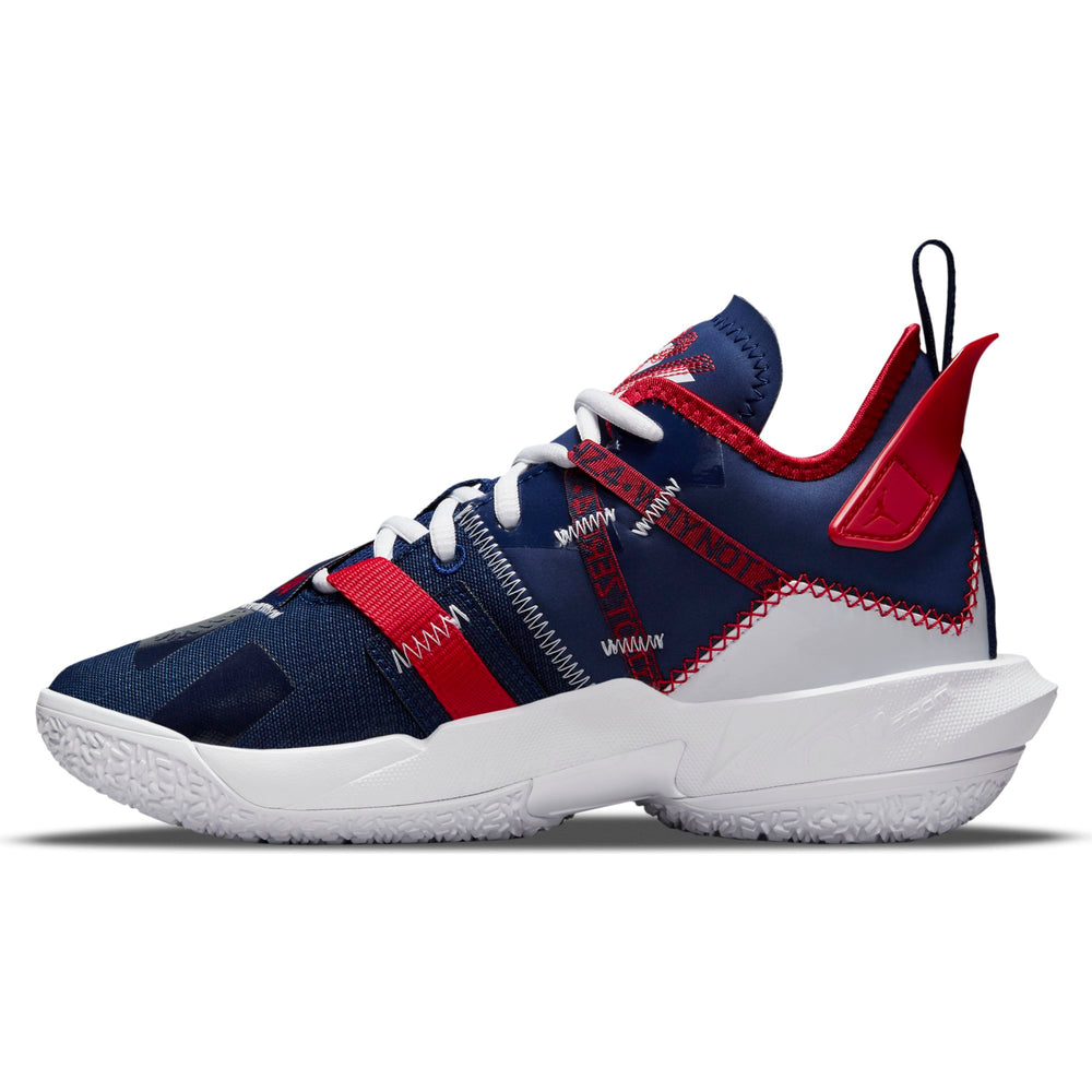 Nike Kids Jordan Westbrook "Why Not?" Zer0.4 Basketball Shoe/Boot - Blue Void/White/University Red NK-DD9659-400