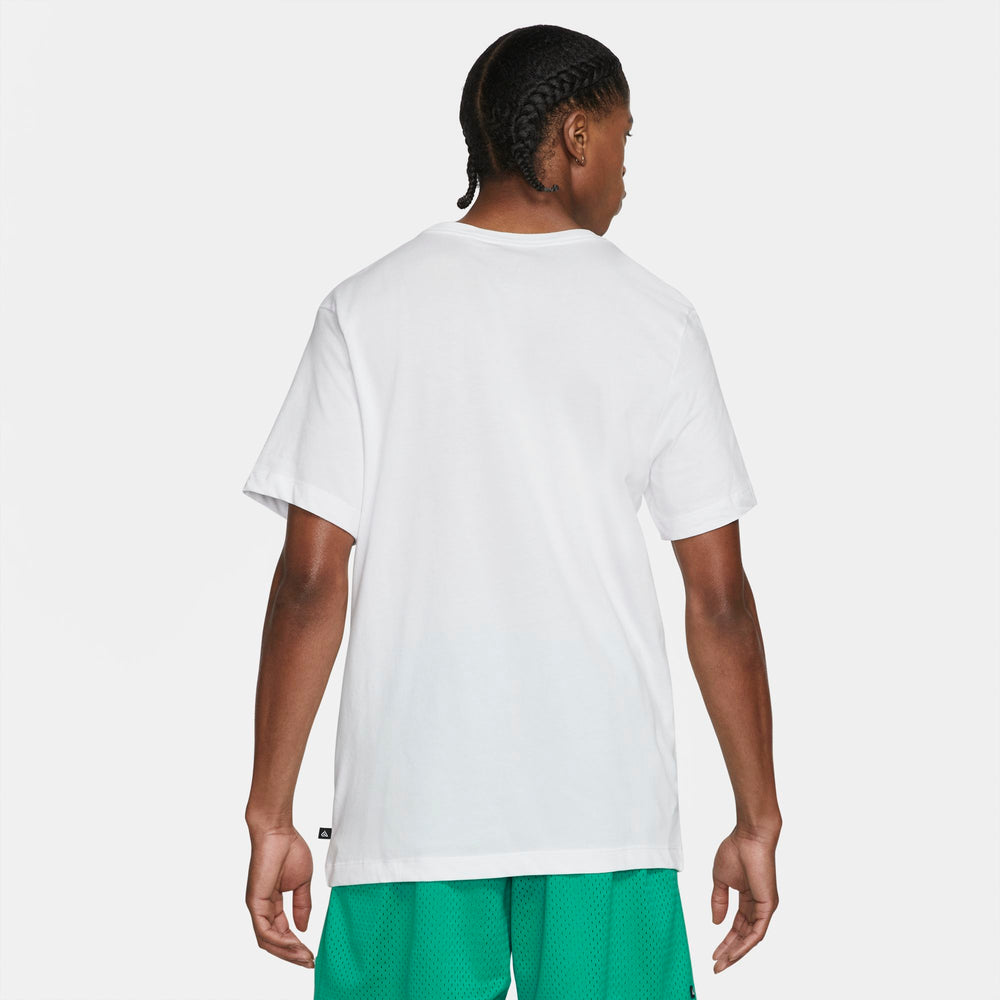 Nike Giannis Dri-fit "Freak" Basketball Tee - White/Roma Green NK-DJ1564-101