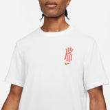 Nike Kyrie Dri-fit Logo Basketball Tee - White NK-DJ1566-100