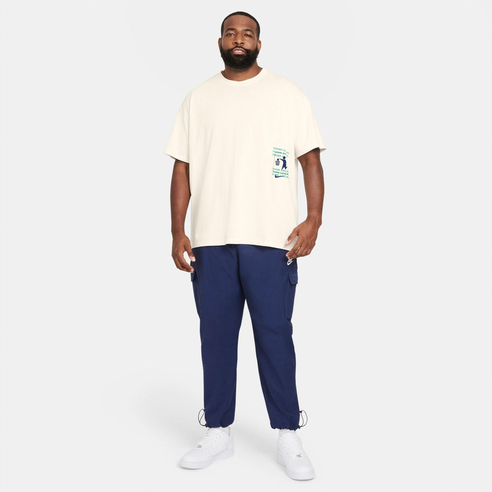 Nike Basketball Sustainable Tee - Pure NK-DJ1576-901