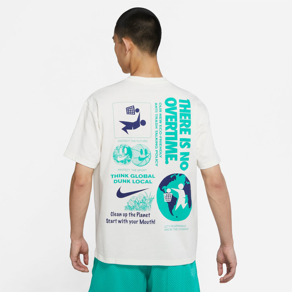 Nike Basketball Sustainable Tee - Pure NK-DJ1576-901