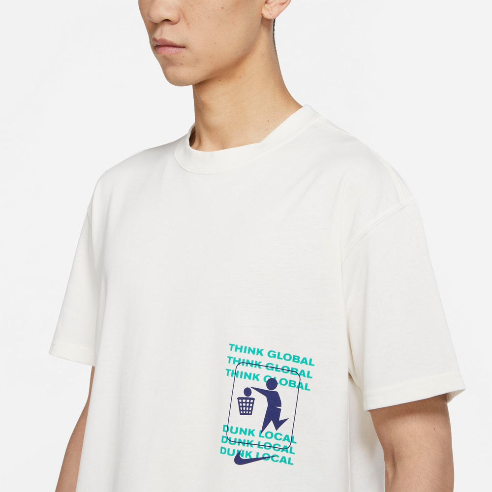 Nike Basketball Sustainable Tee - Pure NK-DJ1576-901