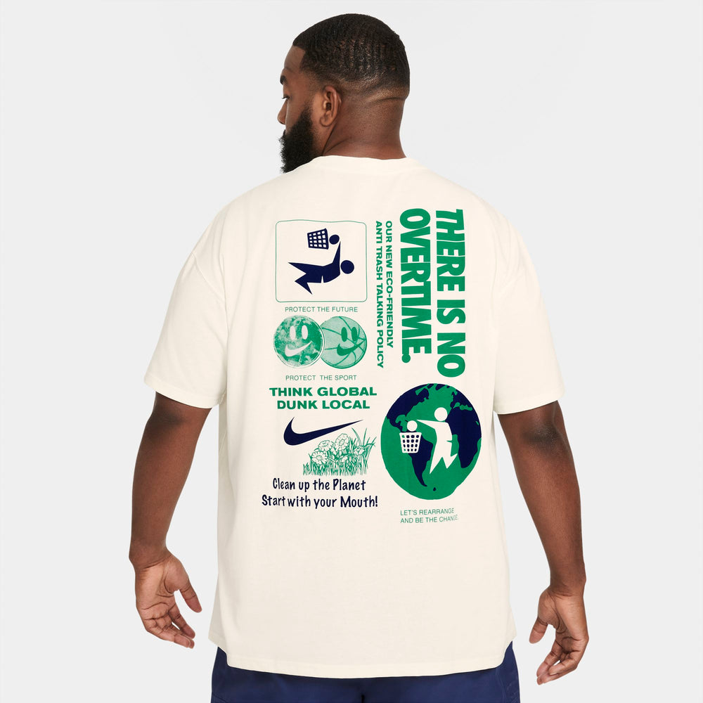 Nike Basketball Sustainable Tee - Pure NK-DJ1576-901