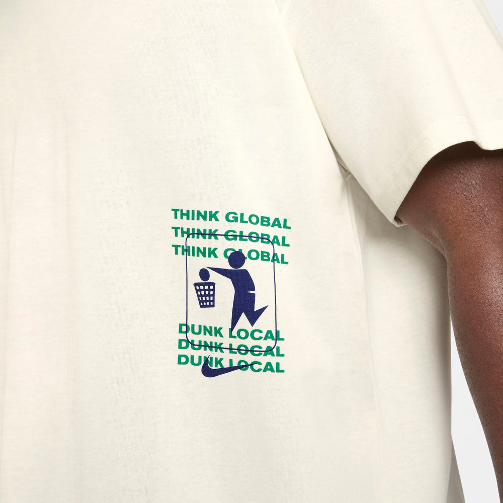 Nike Basketball Sustainable Tee - Pure NK-DJ1576-901