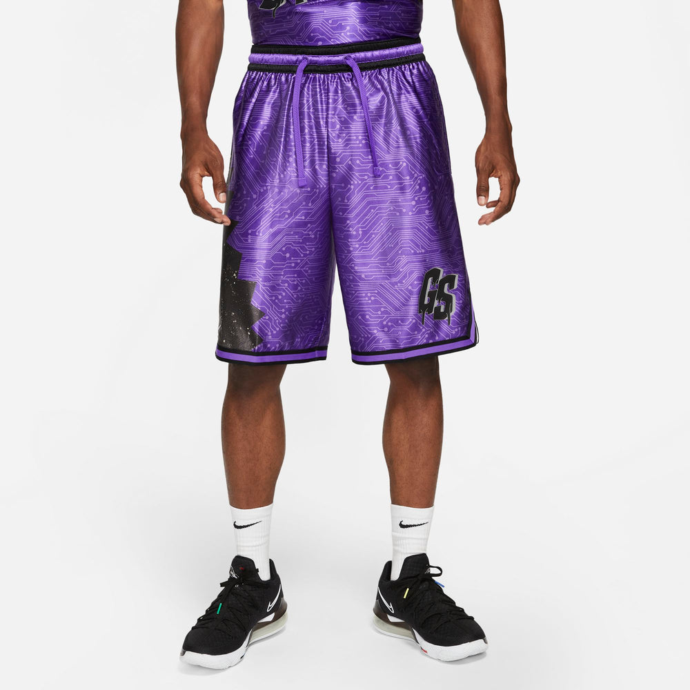 Nike Lebron X Space Jam: A New Legacy "Goon Squad" Basketball Shorts - Hyper Grape/Black/Wolf Grey NK-DJ3875-560
