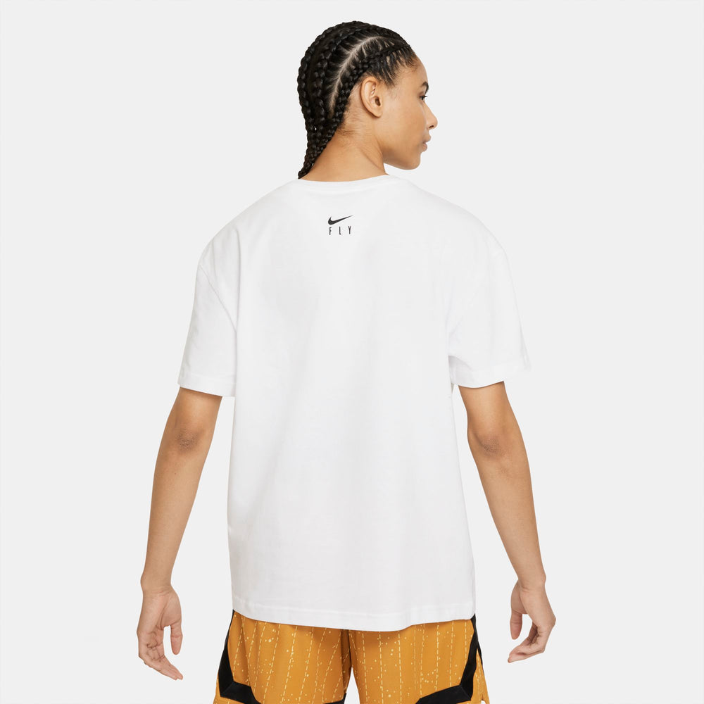 Nike Womens Basketball Basketball "Legend" Boyfriend-Fit  Tee - White NK-DJ6388-100
