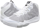 Adidas Crazy Hustle Basketball Boot/Shoe - White/Silver Grey/Grey