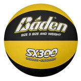 Baden Basketball Indoor / Outdoor SX Series - Yellow/Black -3 (Mini)