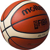 Molten Basketball FIBA Matchball (Indoor) GL_X Series - Tan/Cream