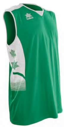 Luanvi Atlas Basketball Top - Green/Black LU-07183-0050