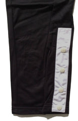 Luanvi Quebec Basketball Warmup To-Knee-Popper Pants (Kids Sizes) - Black