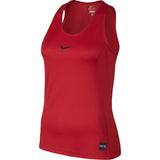 Nike Womens Elite Sleeveless Basketball Top - University Red/Black