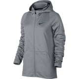 Nike Womens Basketball Hyper Elite Hoodie - Cool Grey/Anthracite/Iridescent