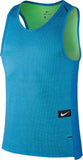 Nike Basketball Dry Hyper Elite Top - Light Photo Blue/Electric Green/Black/White