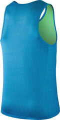 Nike Basketball Dry Hyper Elite Top - Light Photo Blue/Electric Green/Black/White