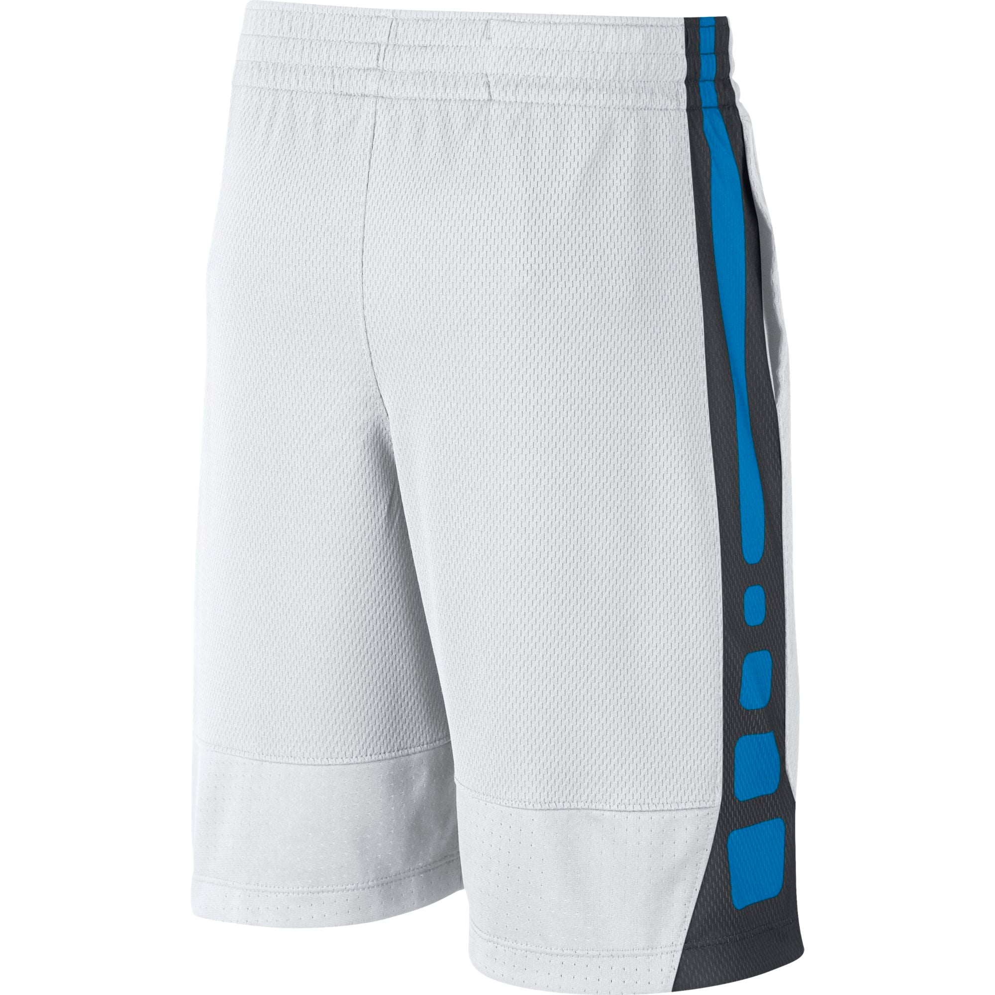 Nike Kids Basketball Dry Elite Shorts - White/Equator Blue