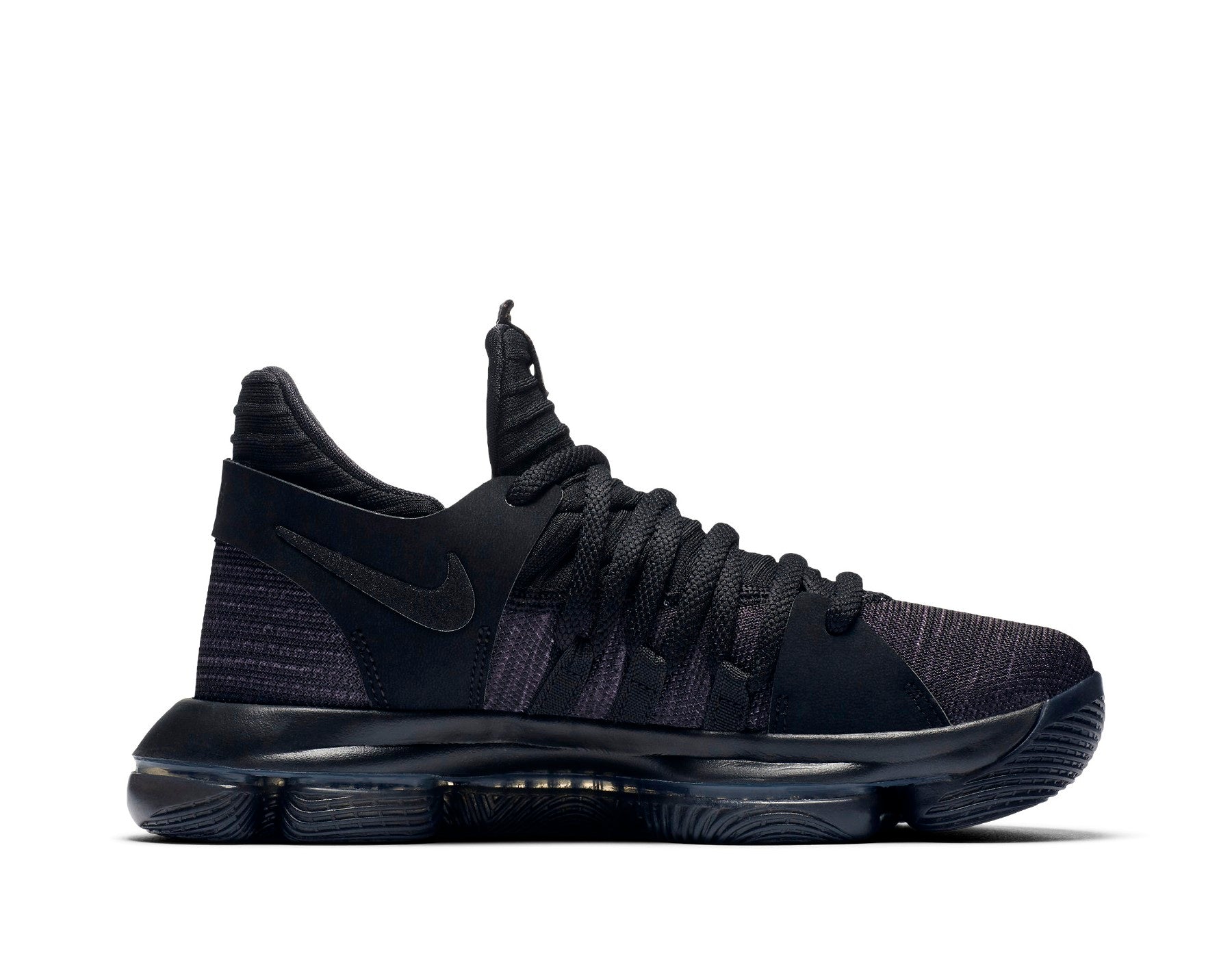 Nike Kids KD Zoom 10 Boot/Shoe - Black/Dark Grey