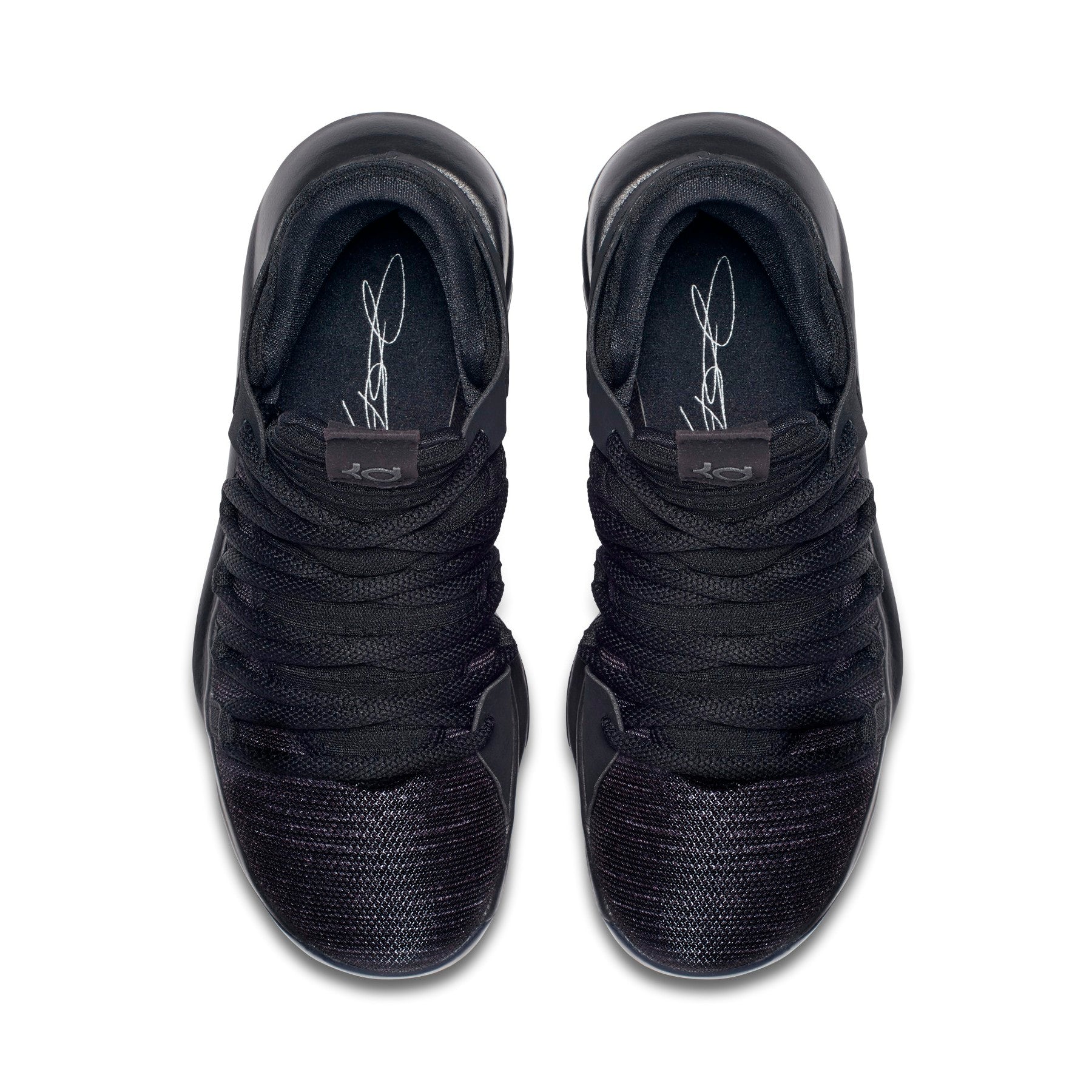 Nike Kids KD Zoom 10 Boot/Shoe - Black/Dark Grey