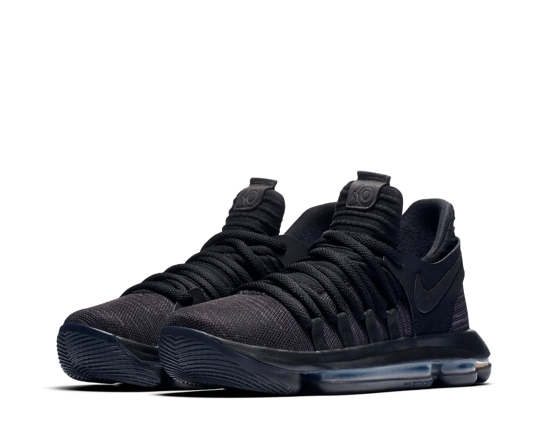 Nike Kids KD Zoom 10 Boot/Shoe - Black/Dark Grey