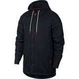 Nike Kyrie Fleece and Water-Repellent  Hooded Jacket - Black