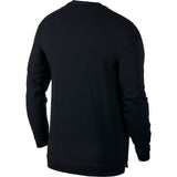Nike Basketball Dry Fit Long Sleeved Top - Black/Anthracite