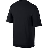 Nike Basketball Dry Fit Loose Fit Short Sleeved Top - Black/Anthracite