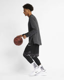 Nike Basketball Therma Flex Long Sleeved Top - Black Heather/Black