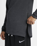 Nike Basketball Therma Flex Long Sleeved Top - Black Heather/Black