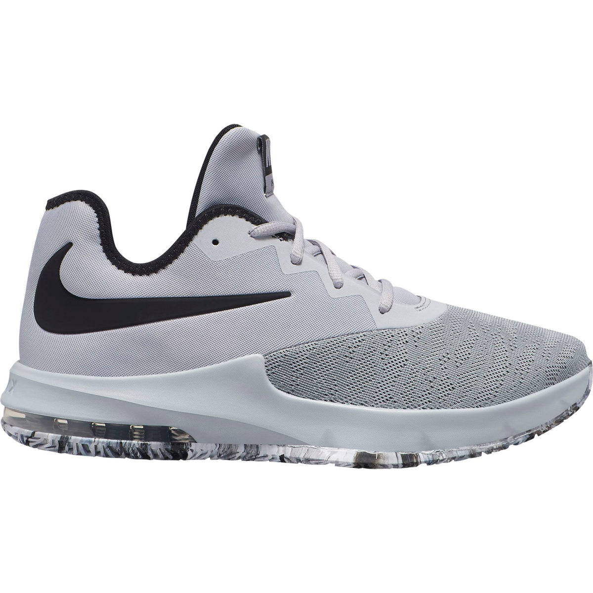 Nike Basketball Air Max Infuriate III Low Basketball Shoe Wolf