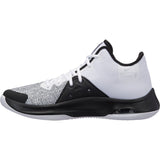 Nike Basketball Air Versitile III Boot/Shoe - White/Black/Dark Grey