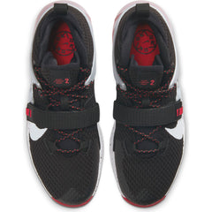 Nike Basketball Air Force Max II Basketball Boot/Shoe - Black/White/University Red/Wolf Grey