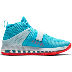 Nike Basketball Air Force Max II Basketball Boot/Shoe - Blue Fury/Bright Crimson/White
