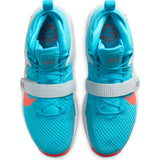 Nike Basketball Air Force Max II Basketball Boot/Shoe - Blue Fury/Bright Crimson/White
