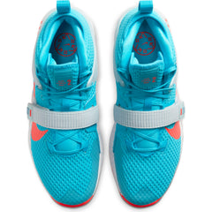 Nike Basketball Air Force Max II Basketball Boot/Shoe - Blue Fury/Bright Crimson/White
