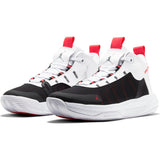 Nike Jordan Jumpman 2020 Basketball Boot/shoe - White/Metallic Silver/Black/Red Orbit