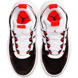 Nike Kids Jordan Jumpman 2020 Basketball Boot/shoe - White/Metallic Silver/Black/Red Orbit