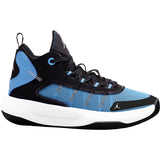 Nike Kids Jordan Jumpman 2020 Basketball Boot/shoe - University Blue/Metallic Silver/Black