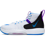 Nike Basketball Zoom Rize Boot/Shoe - White/Photo Blue/Black/Voltage Purple
