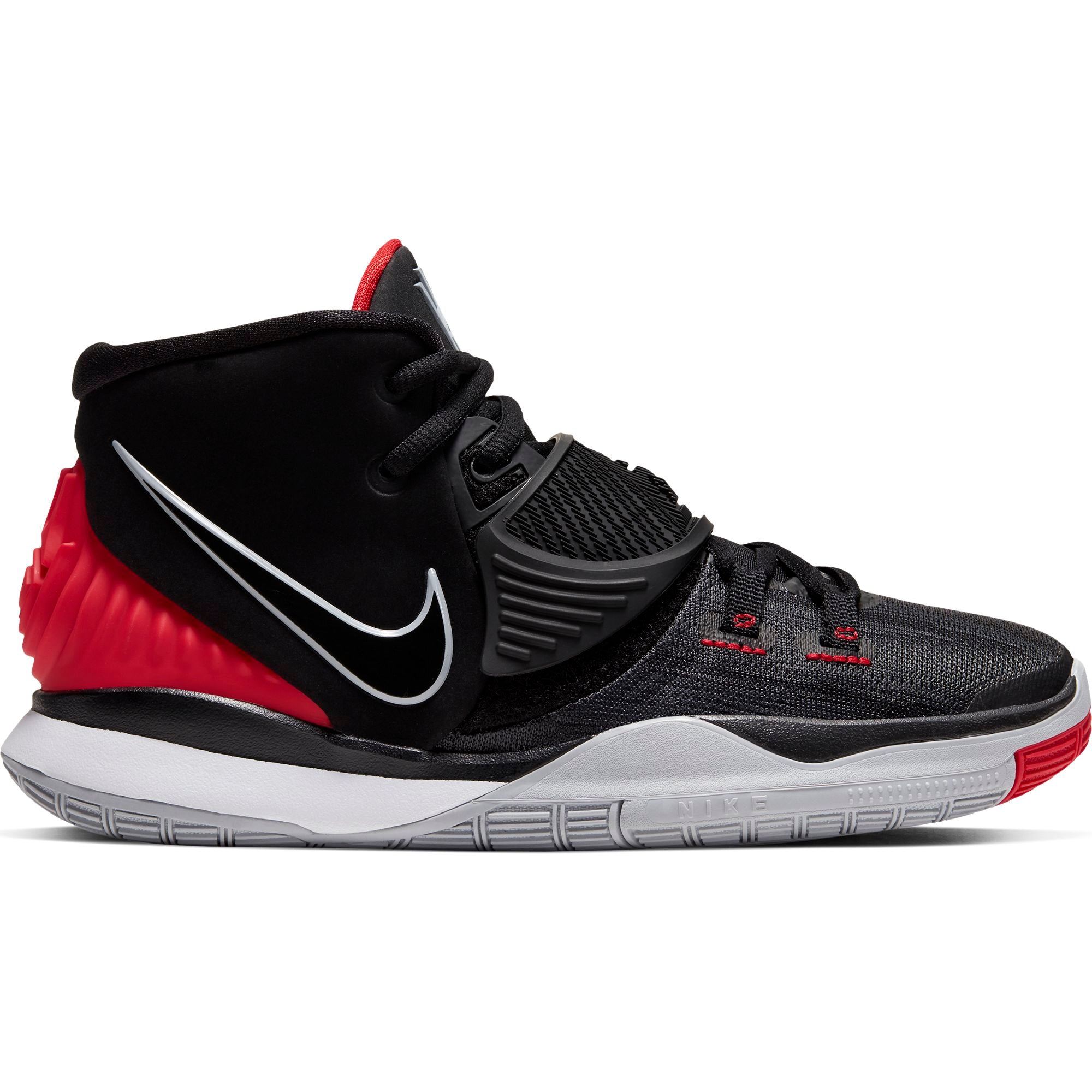 Nike Kids Kyrie 6 Basketball Boot/Shoe - Black/University Red/White