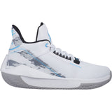 Nike Jordan 2x3 Basketball Boot/Shoe - White/Blue Fury/Black/Light Smoke Grey