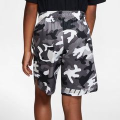 Nike Kids Dri-fit Camo Training Shorts - White/Gunsmoke/Thunder Grey/Anthracite