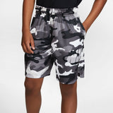 Nike Kids Dri-fit Camo Training Shorts - White/Gunsmoke/Thunder Grey/Anthracite