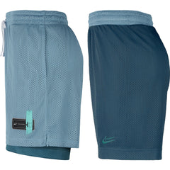 Nike KD Reversible Basketball Shorts - Cerulean/Midnight Turquoise/Hyper Jade