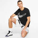 Nike Basketball Dri-Fit HBR Marble Tee - Black