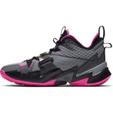 Nike Jordan Why Not Zer0.3 Basketball Boot/Shoe - Particle Grey/Pink Blast/Black/Iron Grey