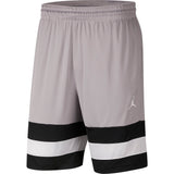 Nike Jordan Jumpman Hooped Basketball Shorts - Atmosphere Grey/Black/White