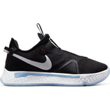 Nike PG 4 Basketball Shoe - Black/White/Light Smoke Grey