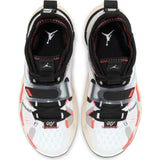 Nike Kids Jordan Why Not Zer0.3 Basketball Boot/Shoe - White/Bright Crimson/Black