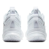 Nike Kids Jordan Why Not Zer0.3 Basketball Boot/Shoe - White/Metallic Silver/Black