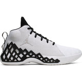 Nike Jordan Jumpman Diamond Mid Basketball Boot/Shoe - White/Metallic Silver/Black